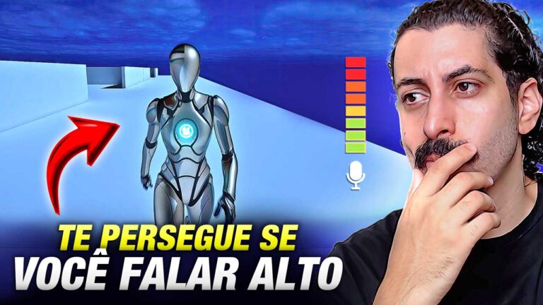 Criando um jogo que utiliza o MICROFONE! Exemplo de como funciona na Unreal Engine 5