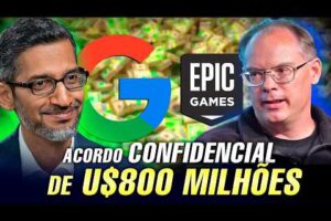 Por que Google e Epic Games fizeram um acordo SECRETO de US0 milhões