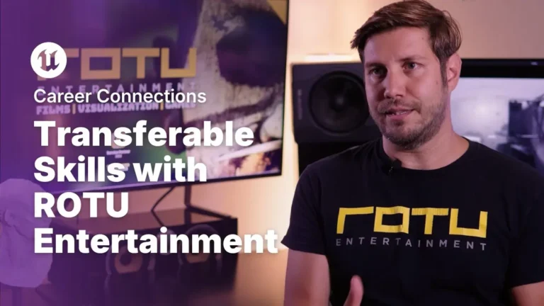 Rotu diz que faz mais de 90% da pipeline dentro do ecossistema Unreal — e explica como treina “generalistas” para a era transmedia