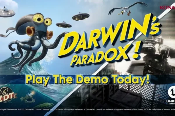 Konami lança demo de Darwin’s Paradox!; versão completa sai em 2 de abril de 2026