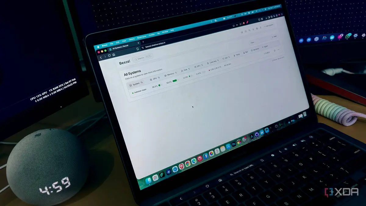 Monitor leve Beszel promete usar menos RAM que uma aba do navegador