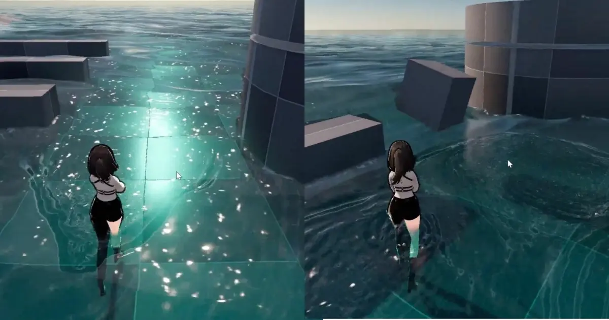 Desenvolvedor cria simulação de água interativa no Godot
