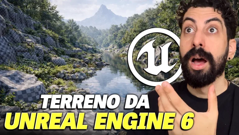 Unreal Engine 5 adota terreno em malha: novo Mesh Terrain Mode promete mais detalhe, edição livre e melhor desempenho em open world
