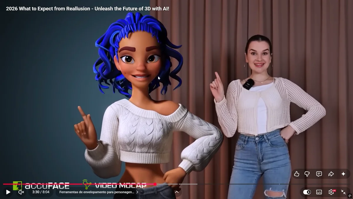 Captura facial e de movimento com Aku Face 2 e VideoMCap, incluindo lip sync com maior precisao