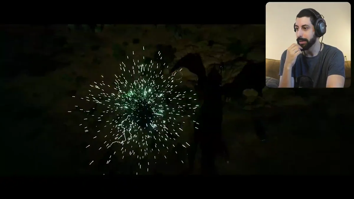 Mencao ao ElevenLabs como ferramenta de IA para geracao de voz, musica e efeitos sonoros em desenvolvimento de jogos