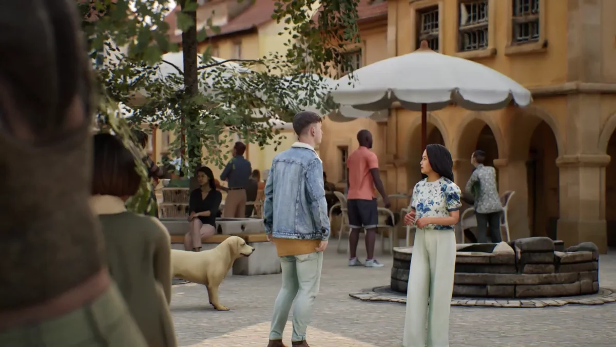 Momento inicial em que o diretor de arte contextualiza o video tecnico de desenvolvimento de jogos