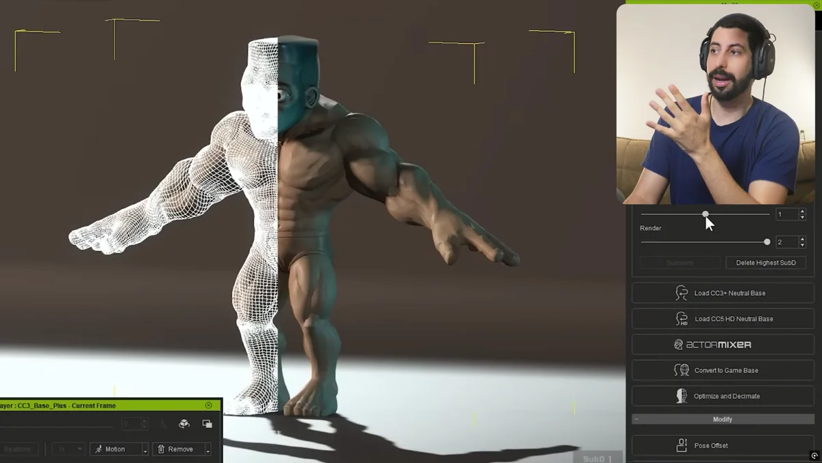 Visualizacao da NavMesh em azul no warehouse, indicando areas navegaveis para agentes autonomos