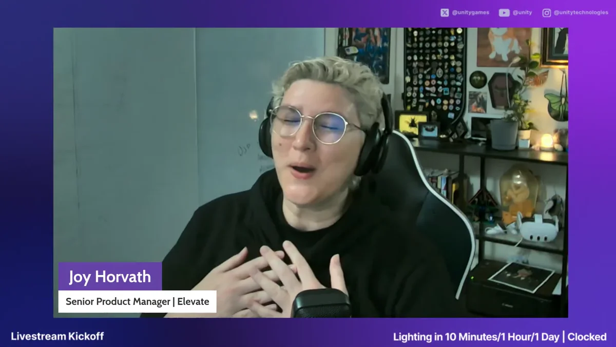 Momento inicial do video com introducao ao tema de tecnologia e desenvolvimento de jogos