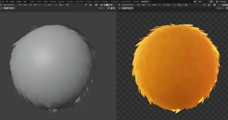 Tutorial mostra sistema procedural de penas e pelagem estilizada no Blender
