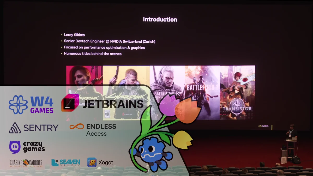 Frame inicial sugerido para ilustrar a pauta sobre desenvolvimento de jogos em portal de tecnologia