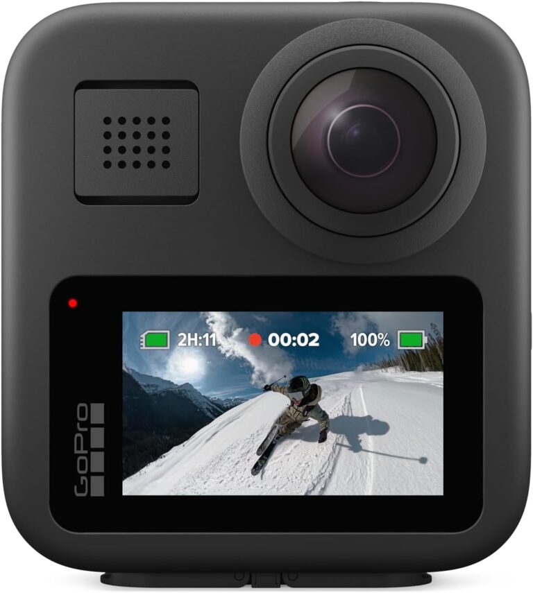 GoPro MAX 360, vídeo 360 5.6K, Max HyperSmooth, GPS e transmissão ao vivo em 1080p