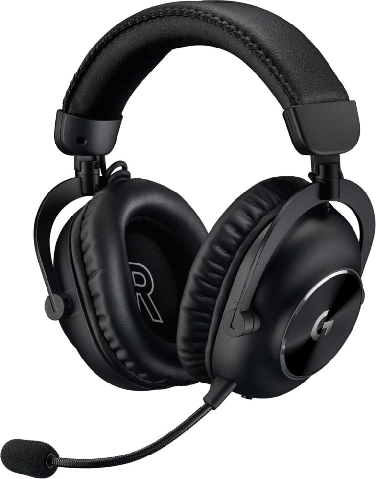 Headset gamer sem fio Logitech G PRO X 2 LIGHTSPEED preto