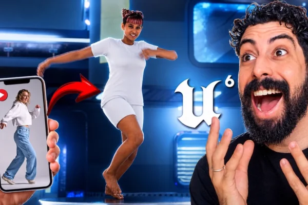 MetaHuman transforma vídeos simples em animações completas na Unreal Engine 5.8
