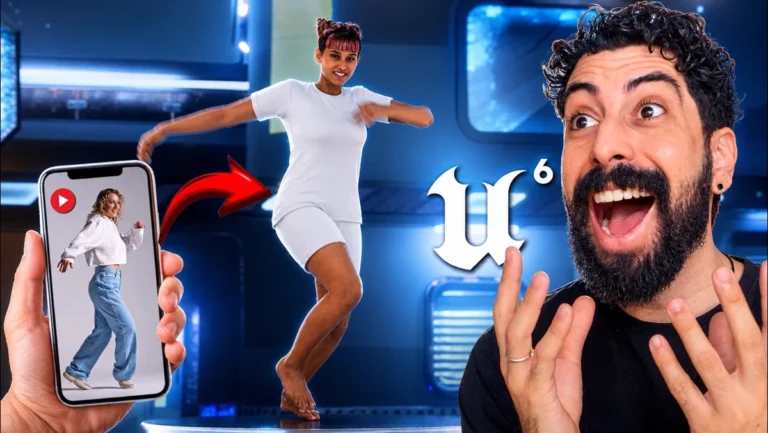 MetaHuman transforma vídeos simples em animações completas na Unreal Engine 5.8