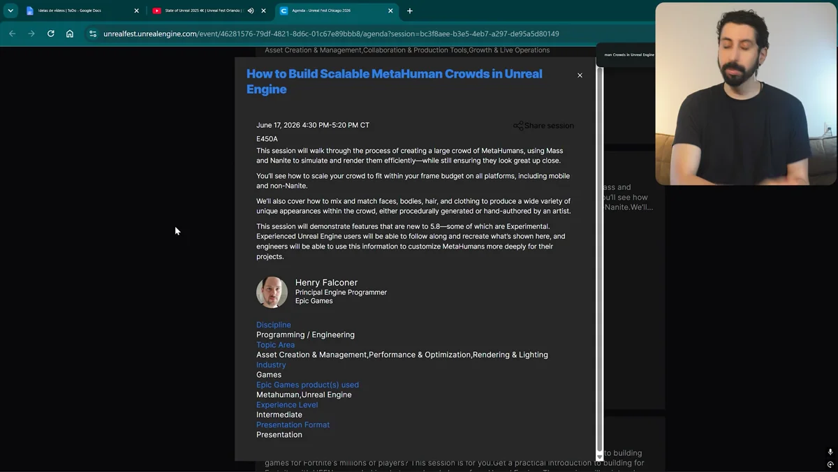 Recursos de PCG, MetaHuman e terrenos na Unreal Engine