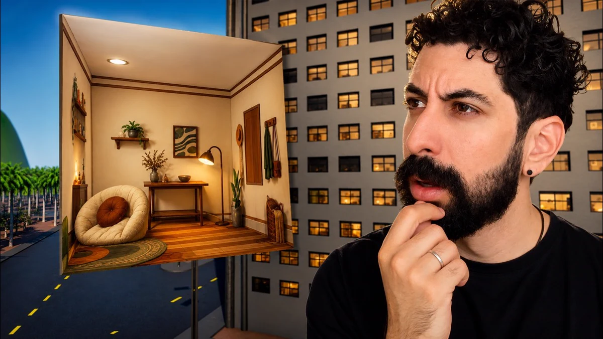Como criar interiores 3D falsos em janelas na Unreal Engine