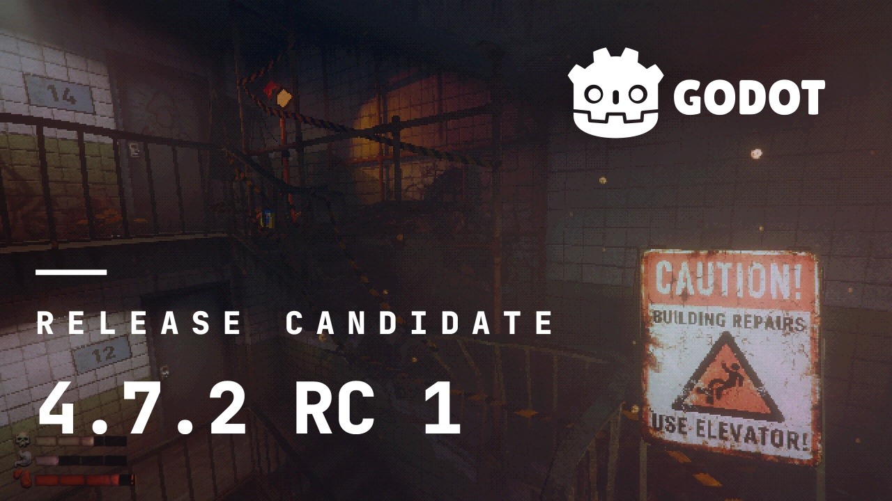Godot 4.7.2 RC 1 chega como candidato de manutenção