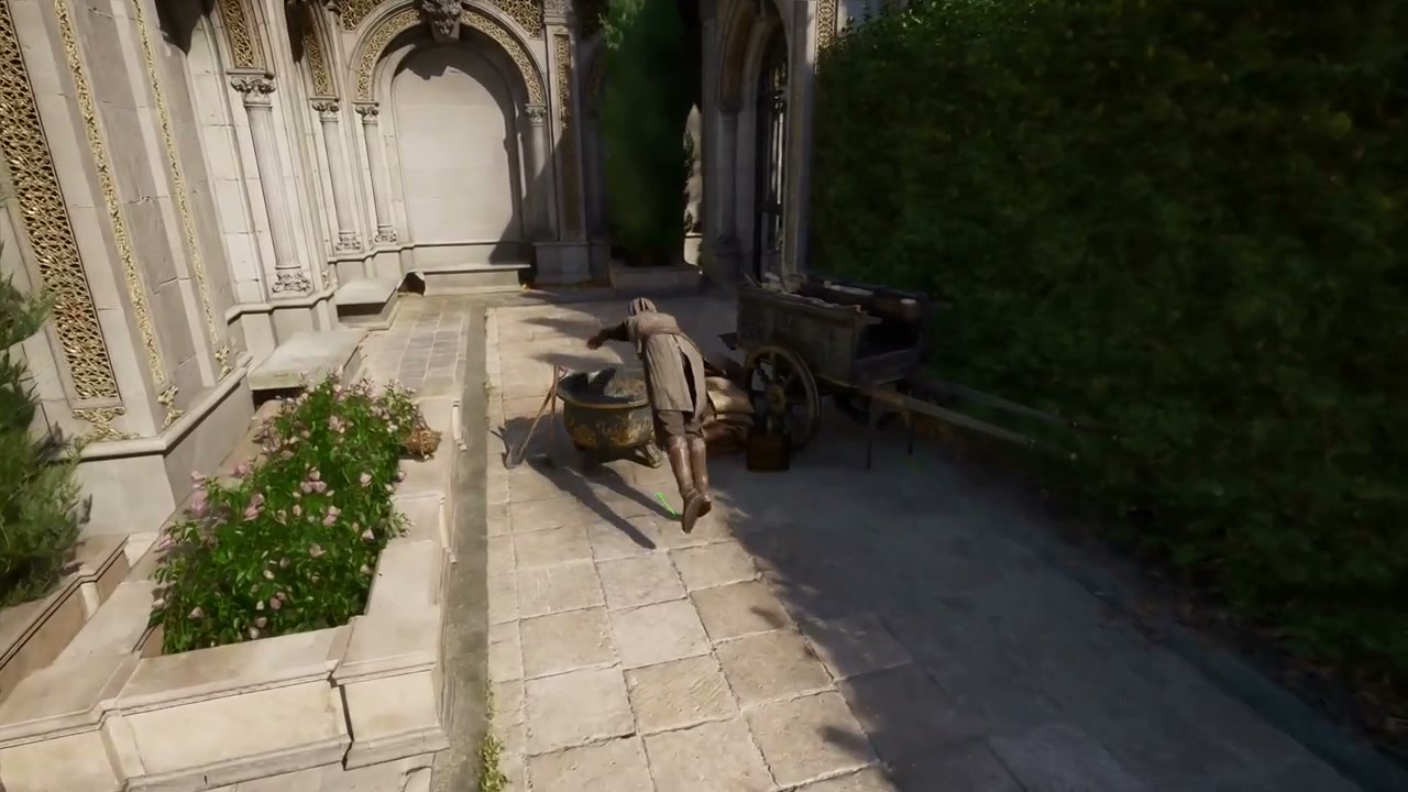 Quadro 1 da demonstração oficial do MotionBricks na Unreal Engine 5
