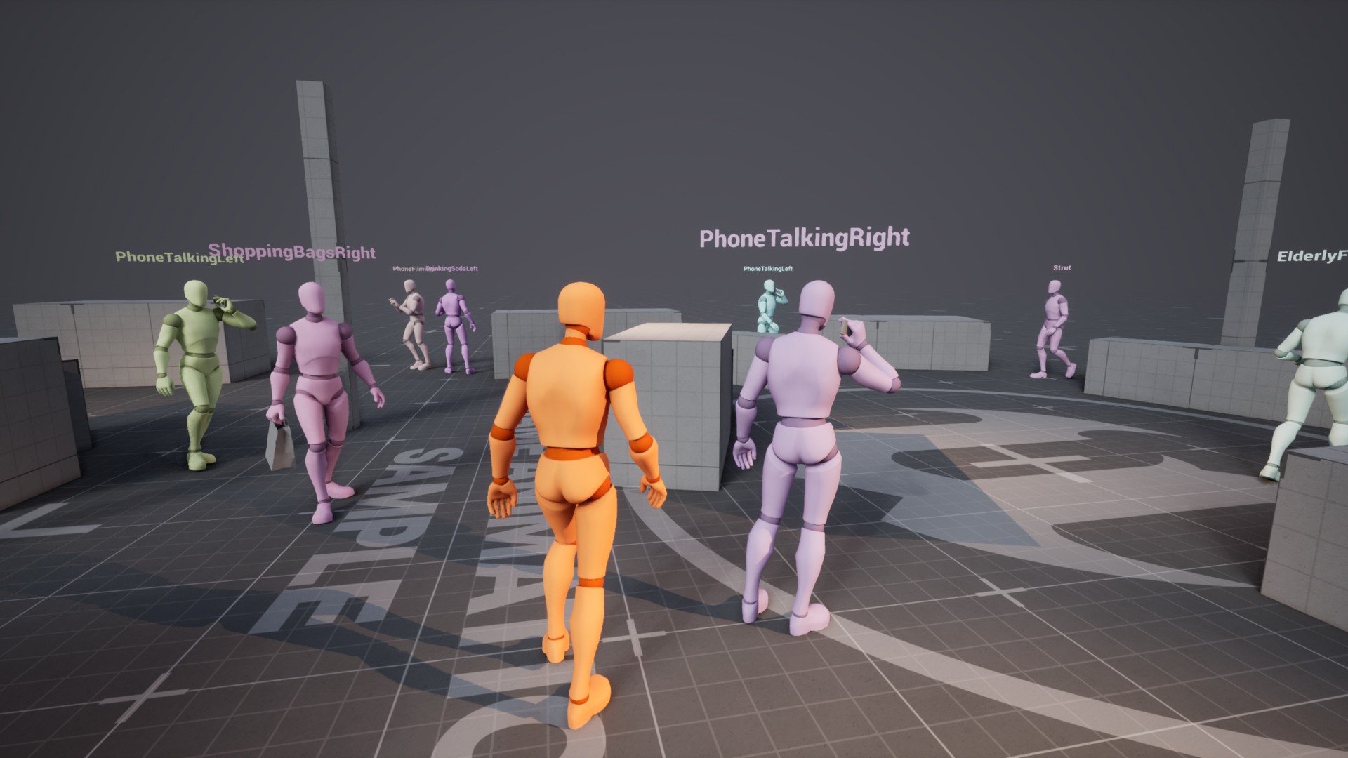 Variacoes de movimento e props no AnimGen Example
