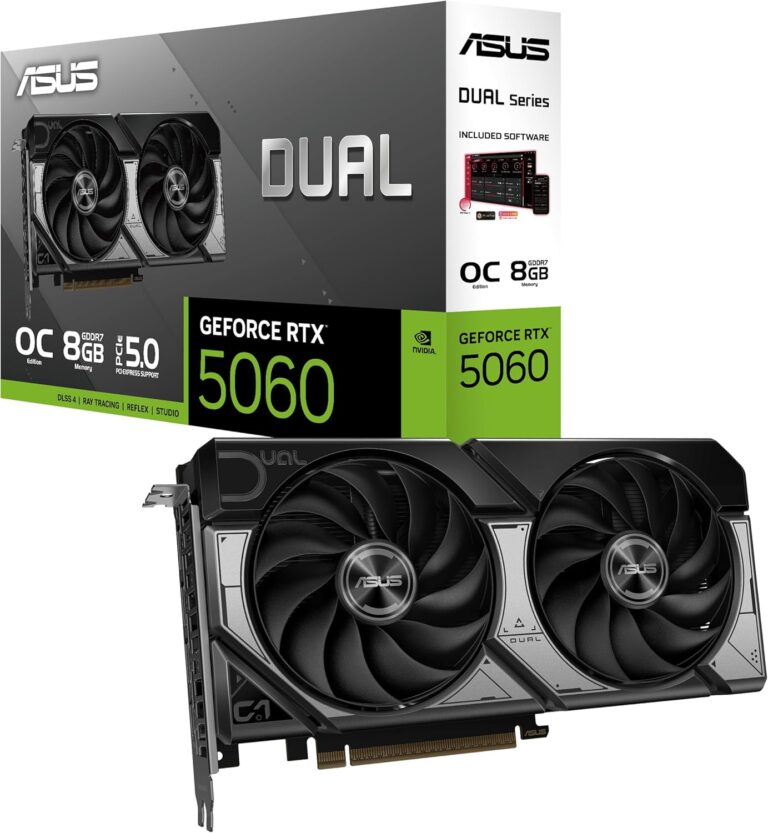 ASUS Dual GeForce RTX 5060 OC Edition 8 GB GDDR7