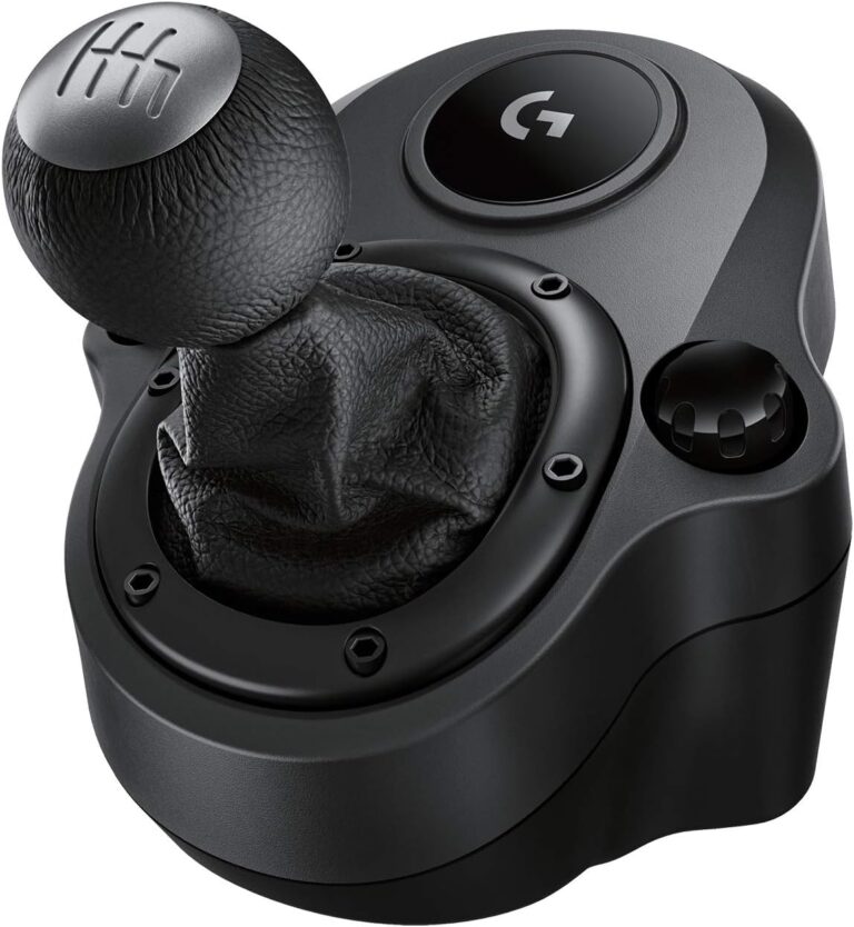 Cambio Logitech G Driving Force – Compativel com Volantes Logitech G29, G920 e G923 para PS5, PS4, Xbox Series X|S, Xbox One e PC