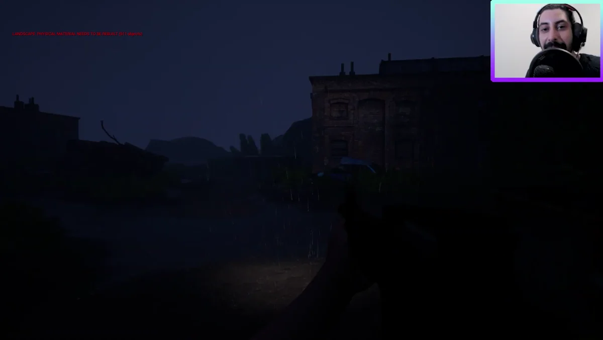Clickers reagindo ao som dentro do protótipo na Unreal Engine 5