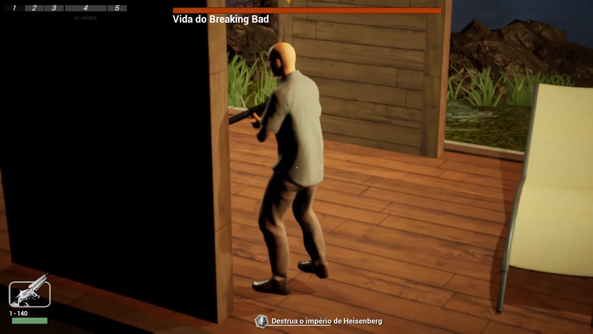 Confronto contra Heisenberg na missão final de CryFar 6