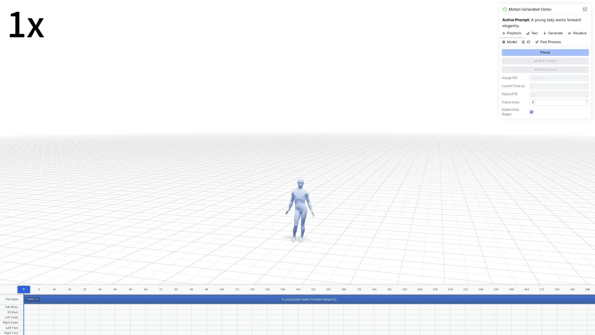 ARDY infinite motion generation