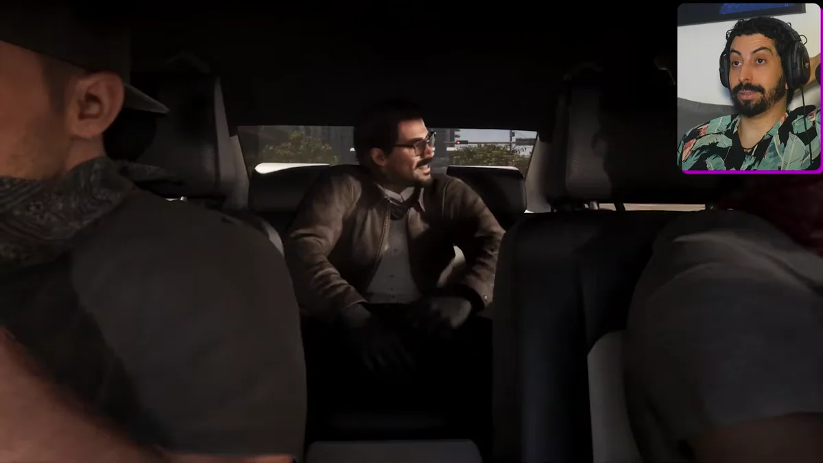 Helicóptero sobre vegetação em sequência de perseguição de GTA 6