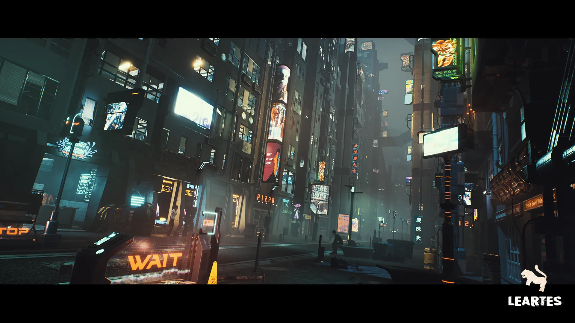 Cyberpunk Environment Megapack para Unity da Leartes Studios