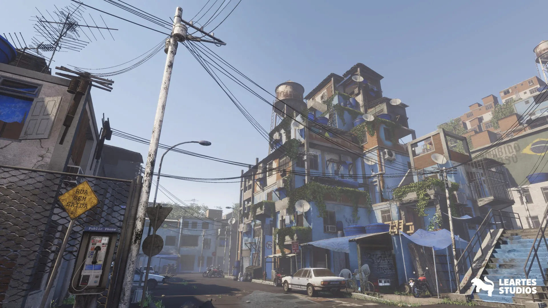 South American Slums Favela da Leartes Studios