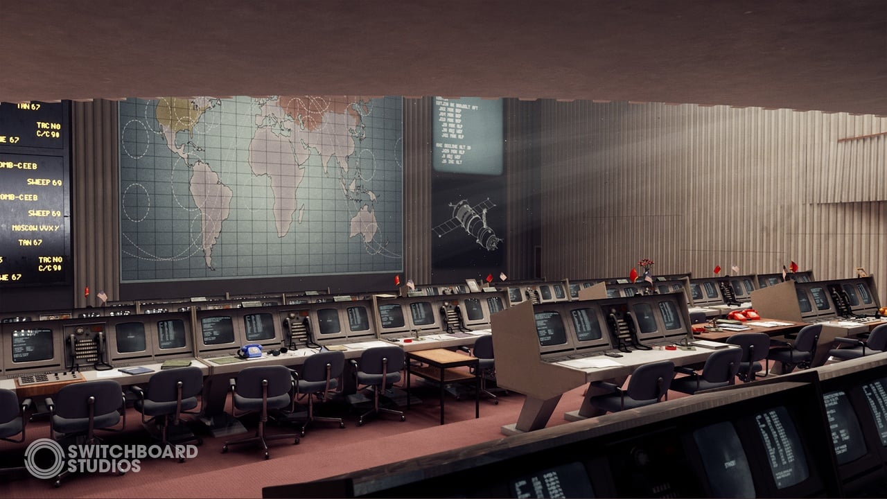 Space Launch Ground Control Command Center da Leartes
