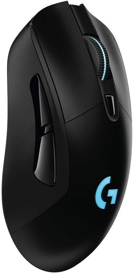 Mouse Gamer Sem Fio Logitech G703 LIGHTSPEED com RGB LIGHTSYNC, 6 botoes programaveis, sensor HERO 25K e bateria recarregavel