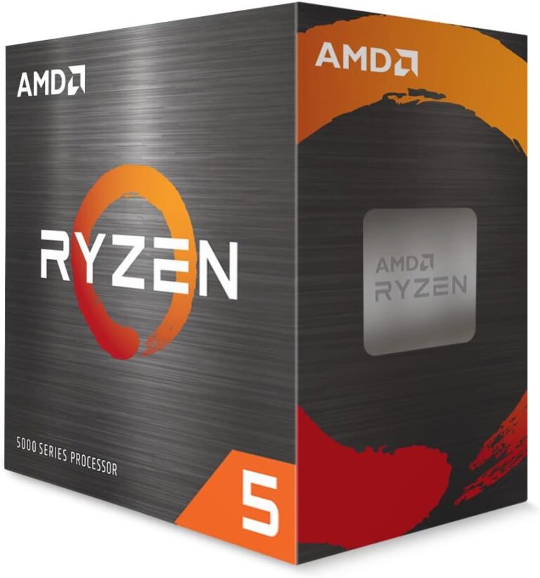 Processador AMD Ryzen 5 5500, 6 núcleos, 12 threads, AM4, com cooler Wraith Stealth