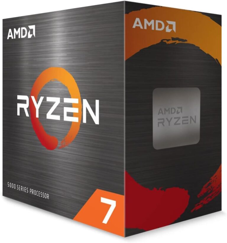 PROCESSADOR AMD RYZEN 7 5700X 3.4GHz (TURBO 4.6GHz) 36MB CACHE AM4 100-100000926WOF, Ceramica cinza