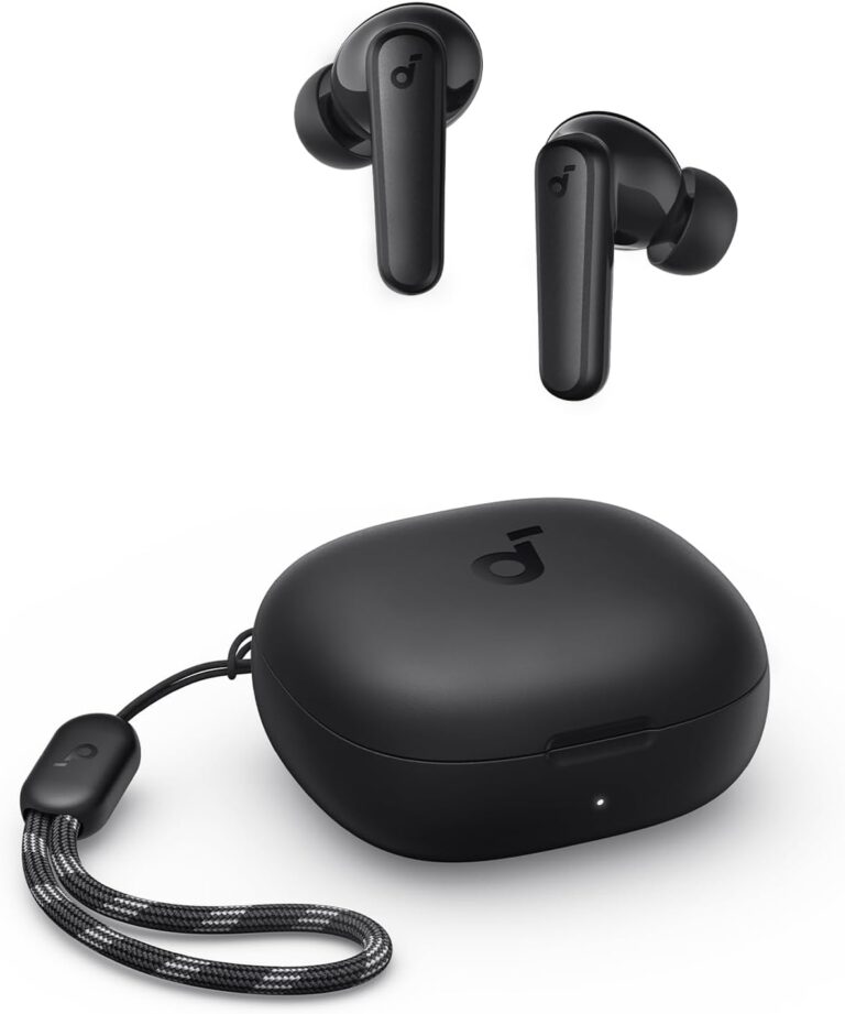 soundcore P20i da Anker, Fone de Ouvido Bluetooth 5.3 Sem Fio, 2 Mics IA | Bass UP, Graves Potentes, Drivers de 10mm, 30H, Resistência à Água TWS, Personalização de Som via App para Academia, IPX5