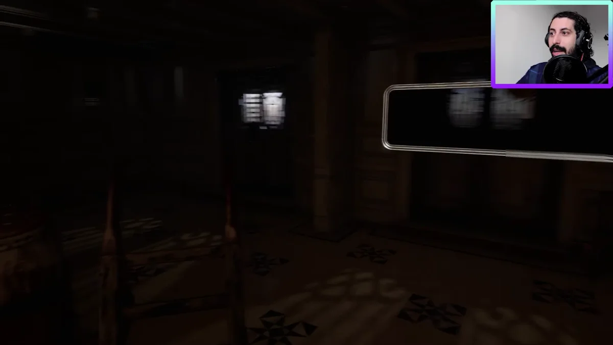 Corredor interno da réplica do Titanic em Unreal Engine 5