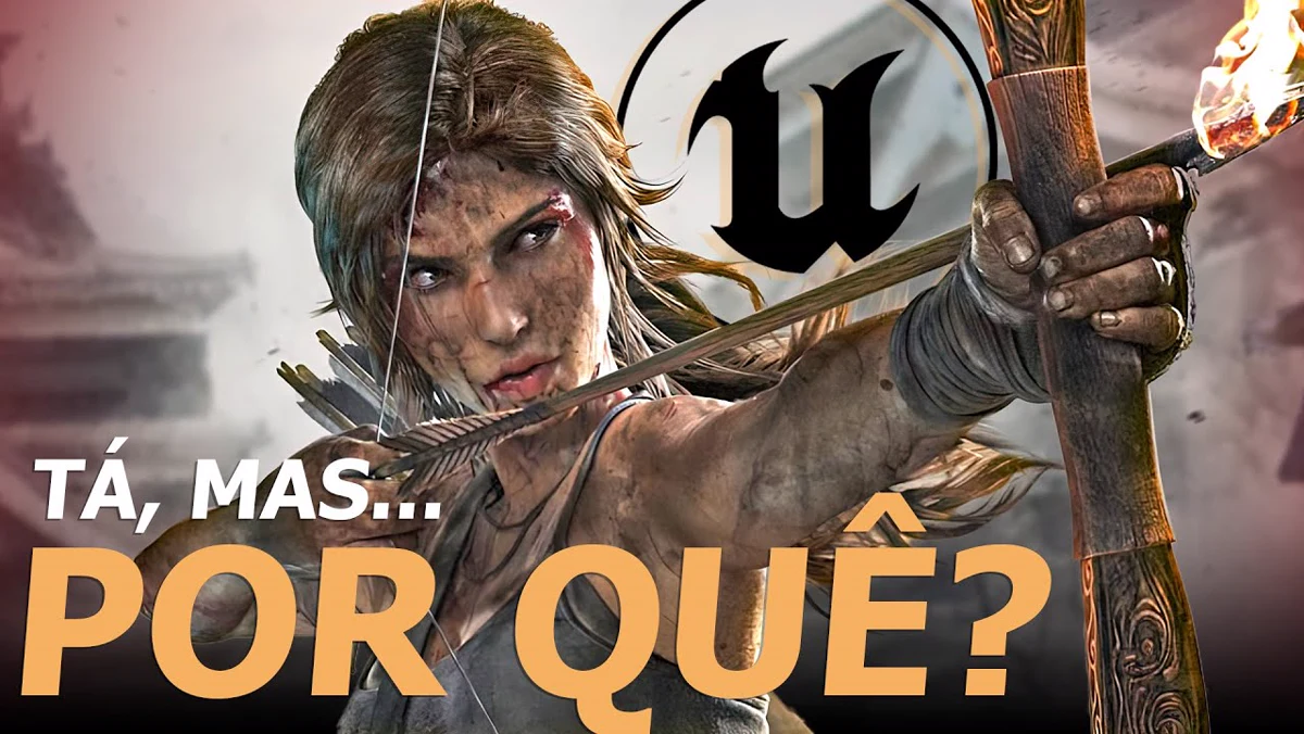Novo Tomb Raider em Unreal Engine 5: por que grandes estúdios estão adotando a engine