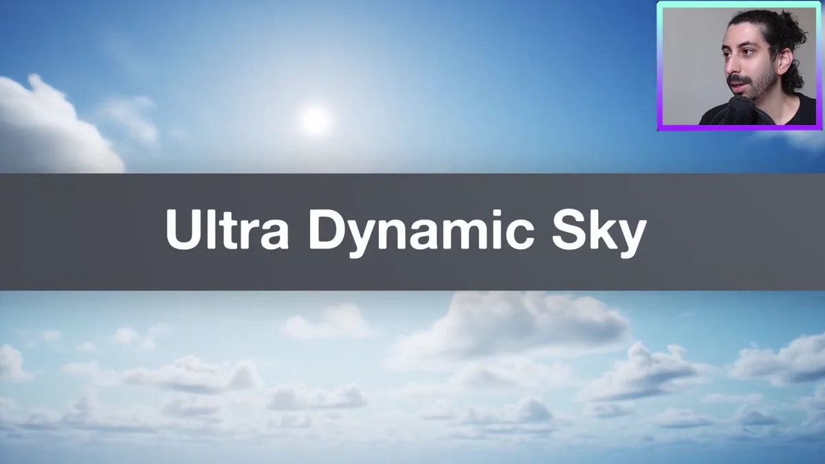 Pacote Ultra Dynamic Sky comparado com arquivos internos de Atomic Heart