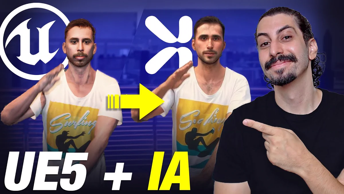 Unreal Engine 5 e IA: animações 3D ganham novos estilos