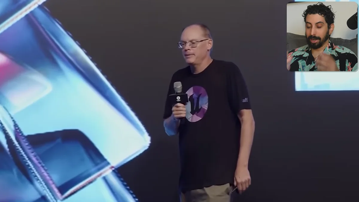 Apresentação sobre a transição da Unreal Engine 5.9 para a Unreal Engine 6