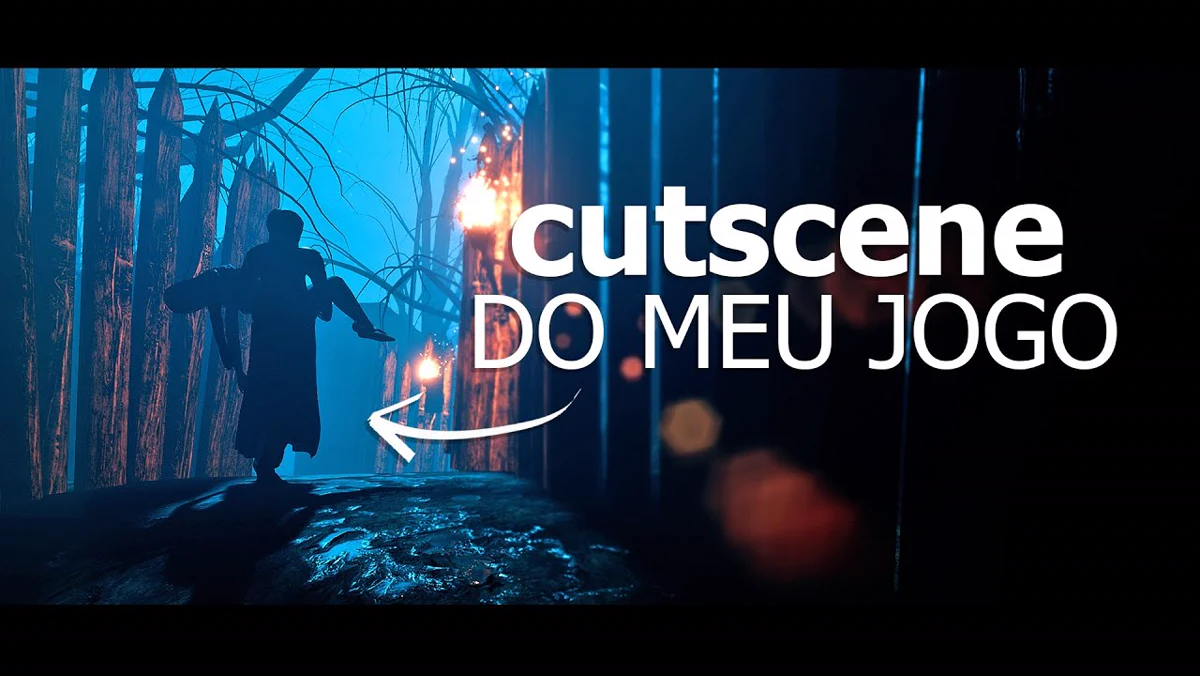 Como cutscenes organizam narrativa, camera e eventos na Unreal Engine