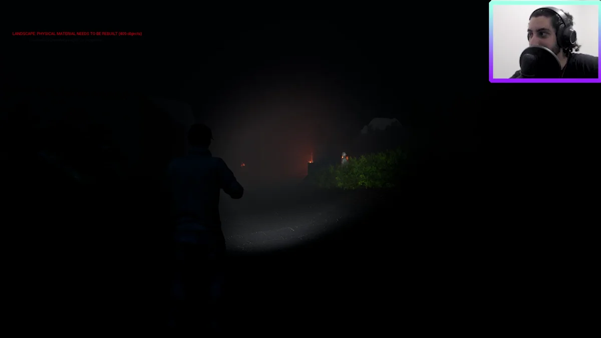 Cena noturna inspirada em The Last of Us na Unreal Engine 5