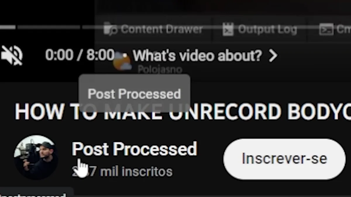 Cenario de Unrecord recriado em ambiente 3D