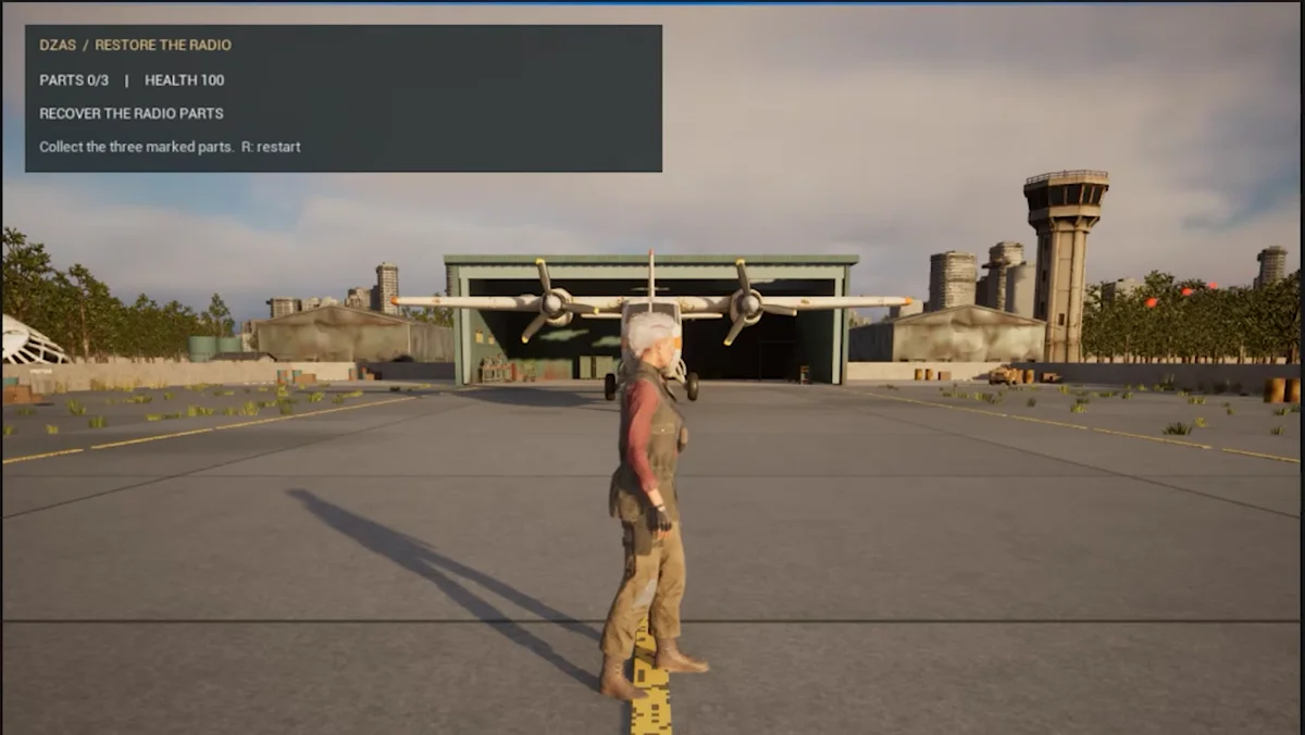 Cenário pós-apocalíptico finalizado na Unreal Engine
