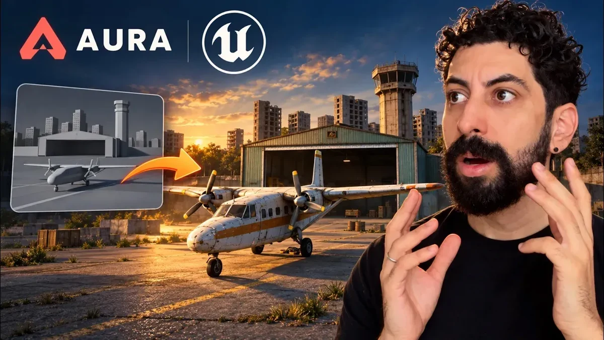 Aura MCP acelera protótipos na Unreal Engine 5.8 com IA