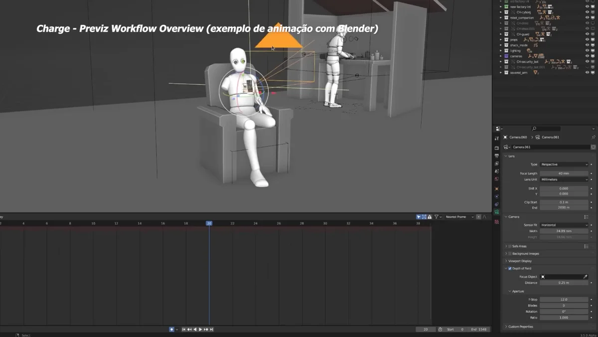 Entrevista relembra o início da carreira com animação 3D