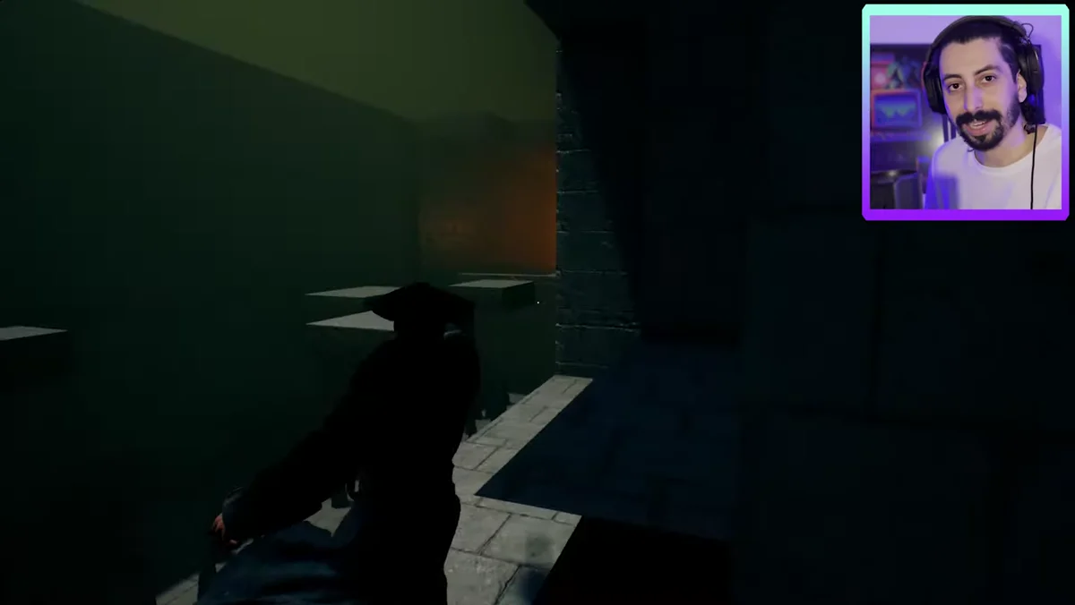 Personagem pirata enfrenta plataformas e obstáculos em fase criada na Unreal Engine 5