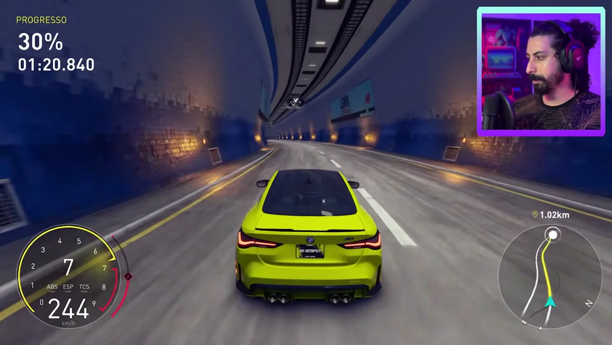 Corrida com carros japoneses no The Crew Motorfest