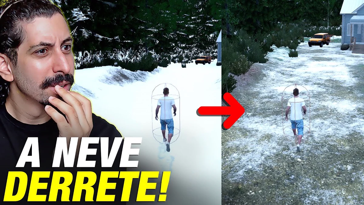 Sistema de clima no Unreal Engine 5 reúne chuva, neve e tempestades